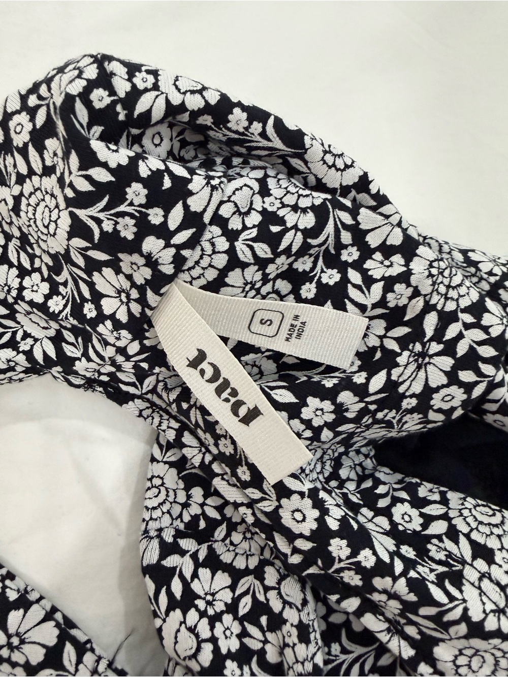 Pact Black and White Floral Maxi Dress - Picture 4 of 6